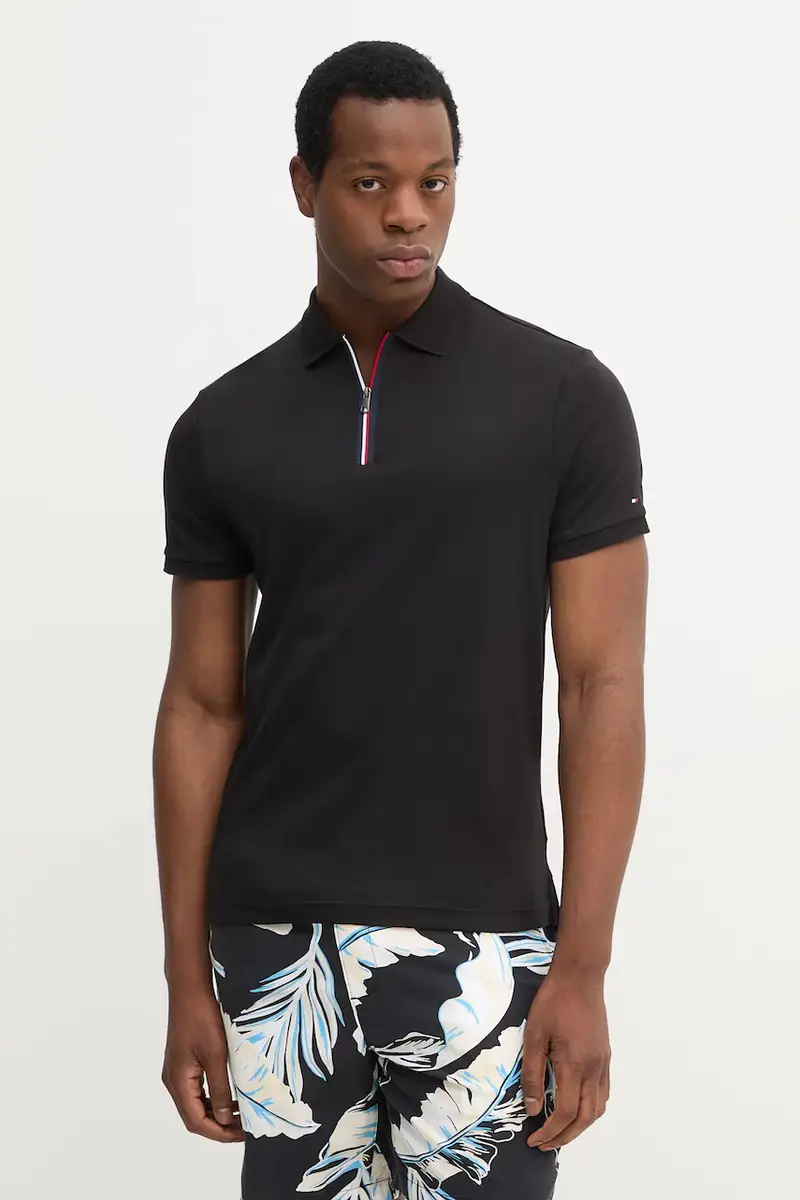 Tommy Hilfiger Polo Uomo Nero 3151691