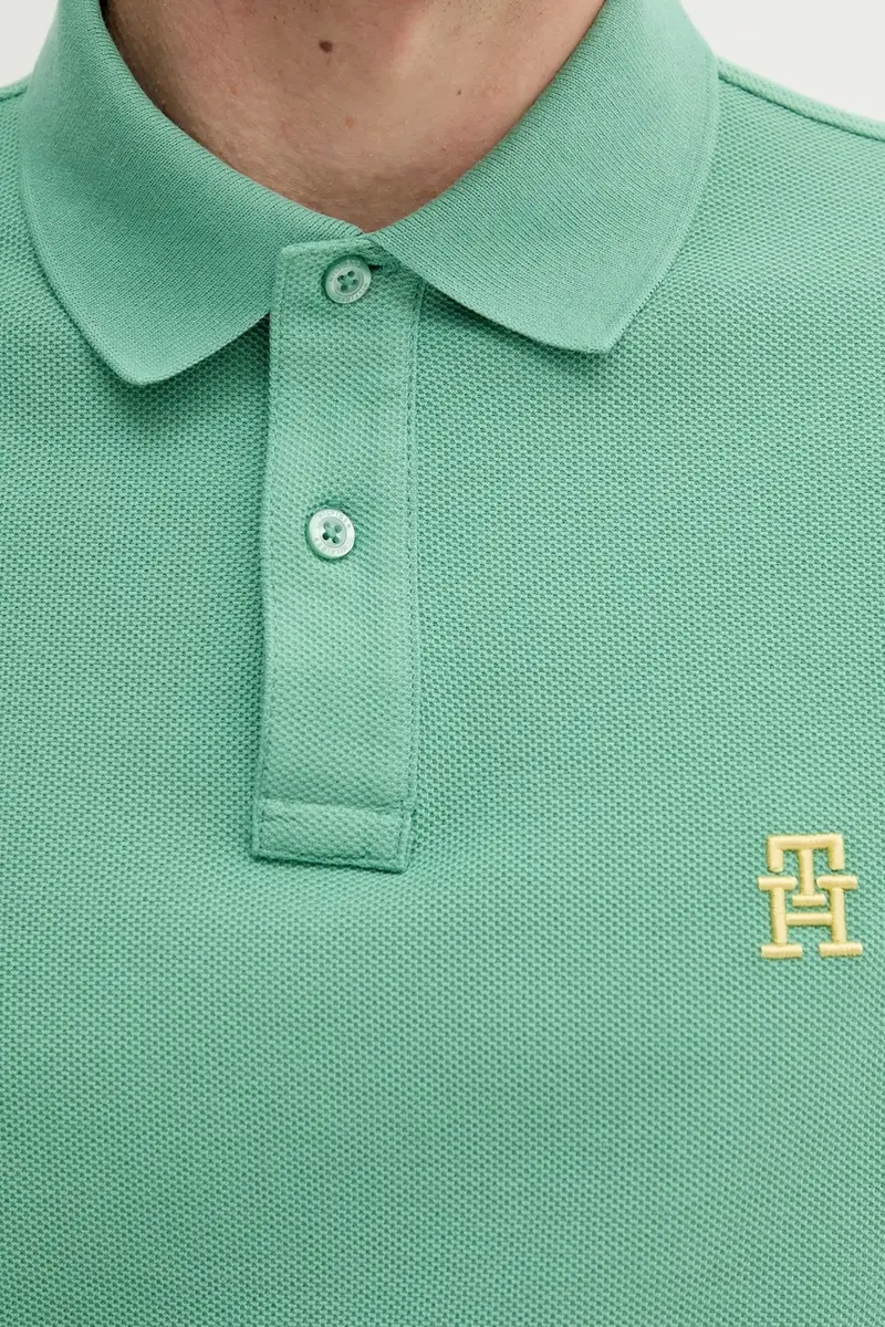 Tommy Hilfiger Polo Uomo Verde 3349833 miniatura 4