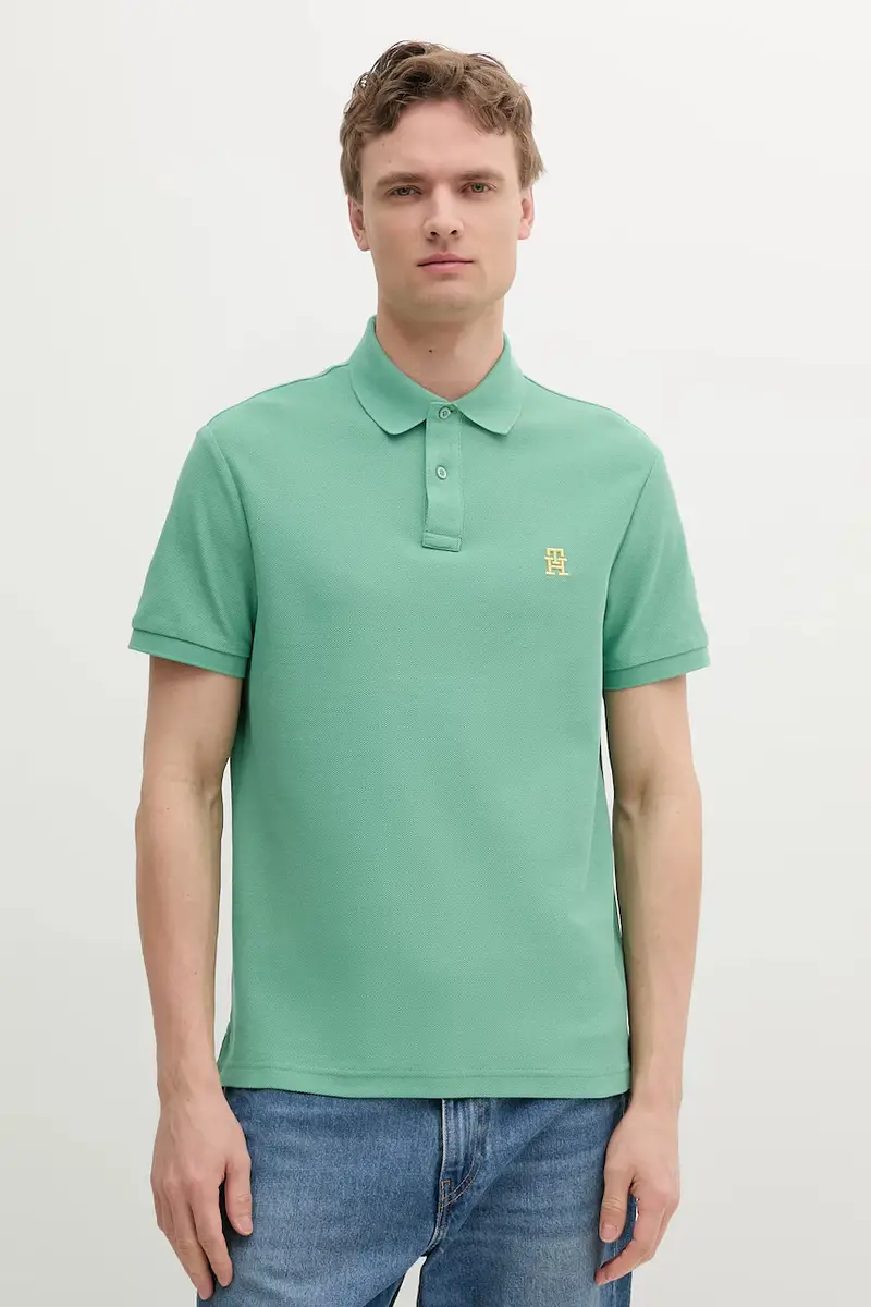 Tommy Hilfiger Polo Uomo Verde 3349833