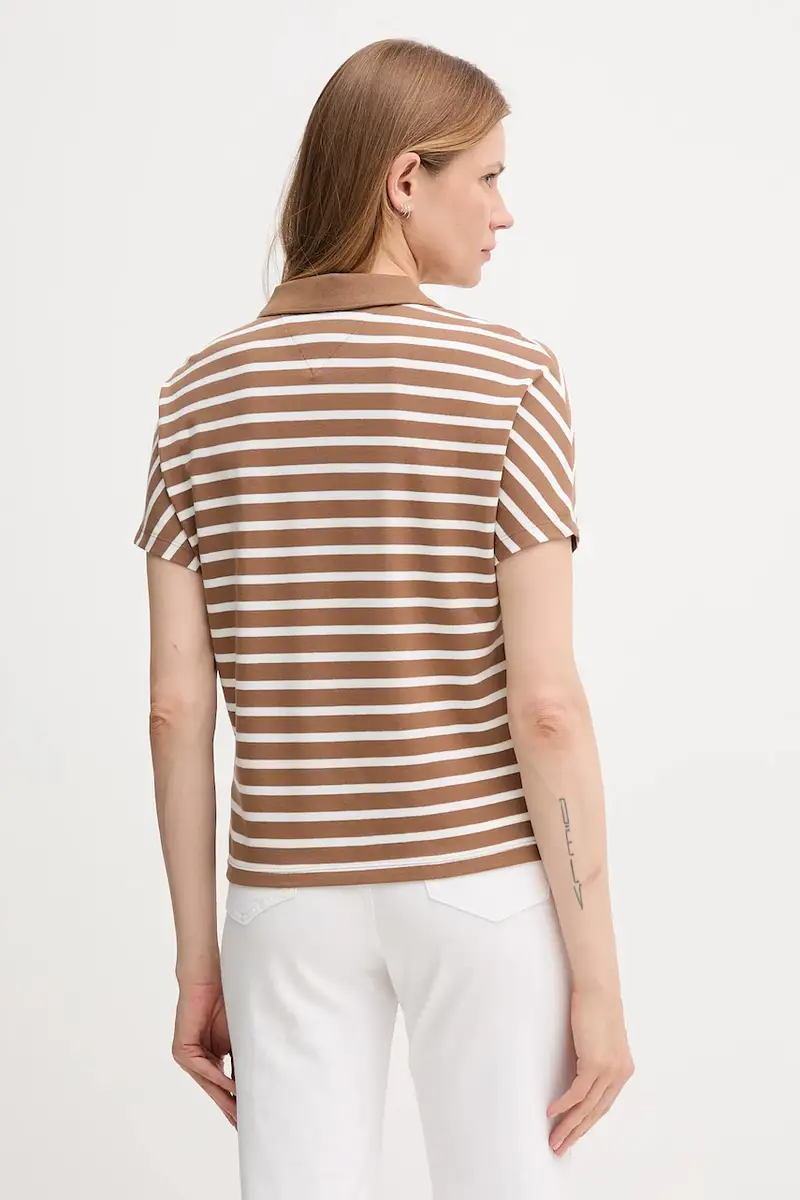 Tommy Hilfiger Polo Marrone 4010260 miniatura 2