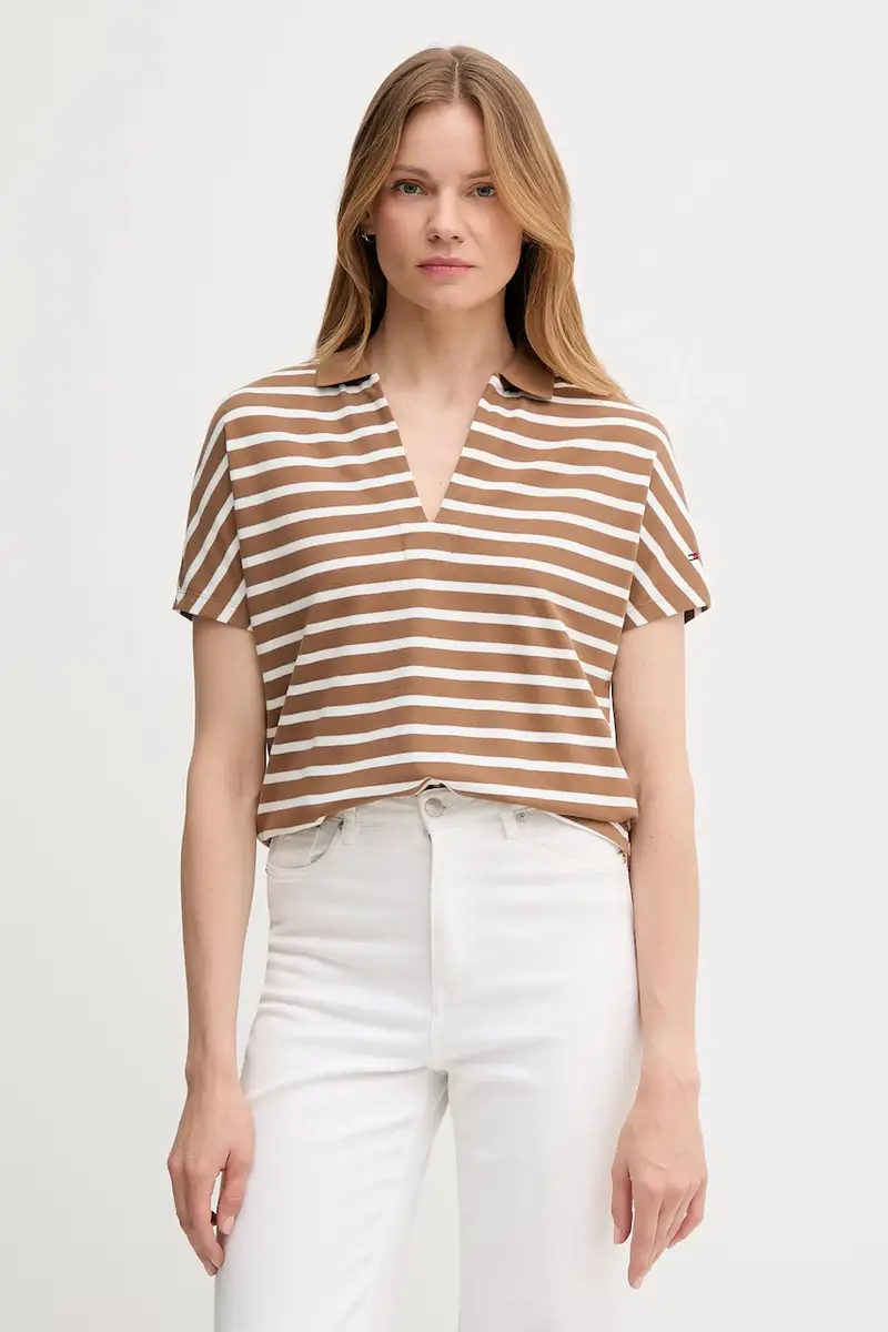 Tommy Hilfiger Polo Marrone 4010260
