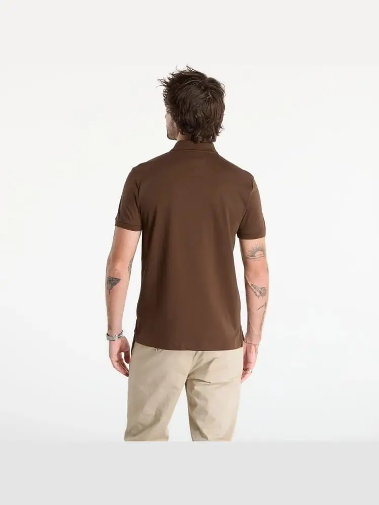 polo marrone uomo mini logo miniatura 2