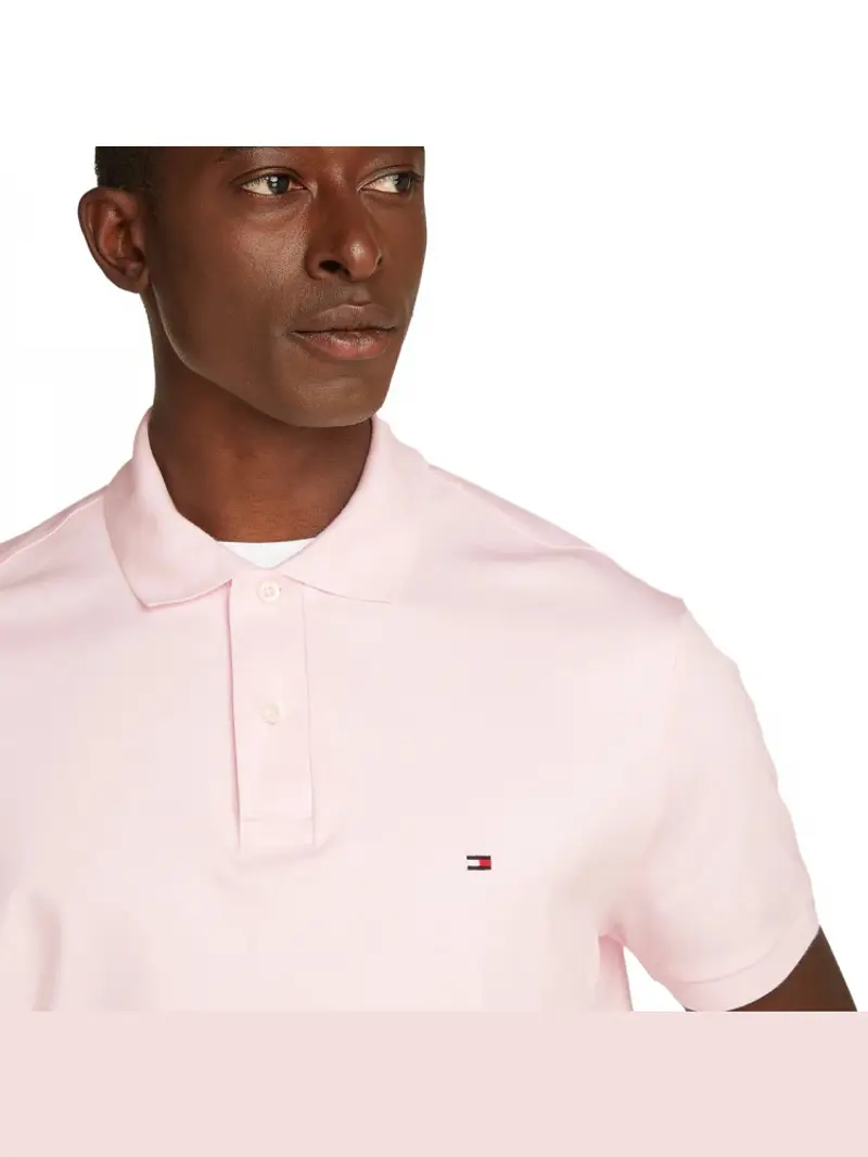 Tommy Hilfiger Polo Uomo Rosa 2087575 miniatura 3