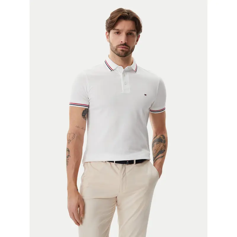 Tommy Hilfiger Polo Bianco 3213263
