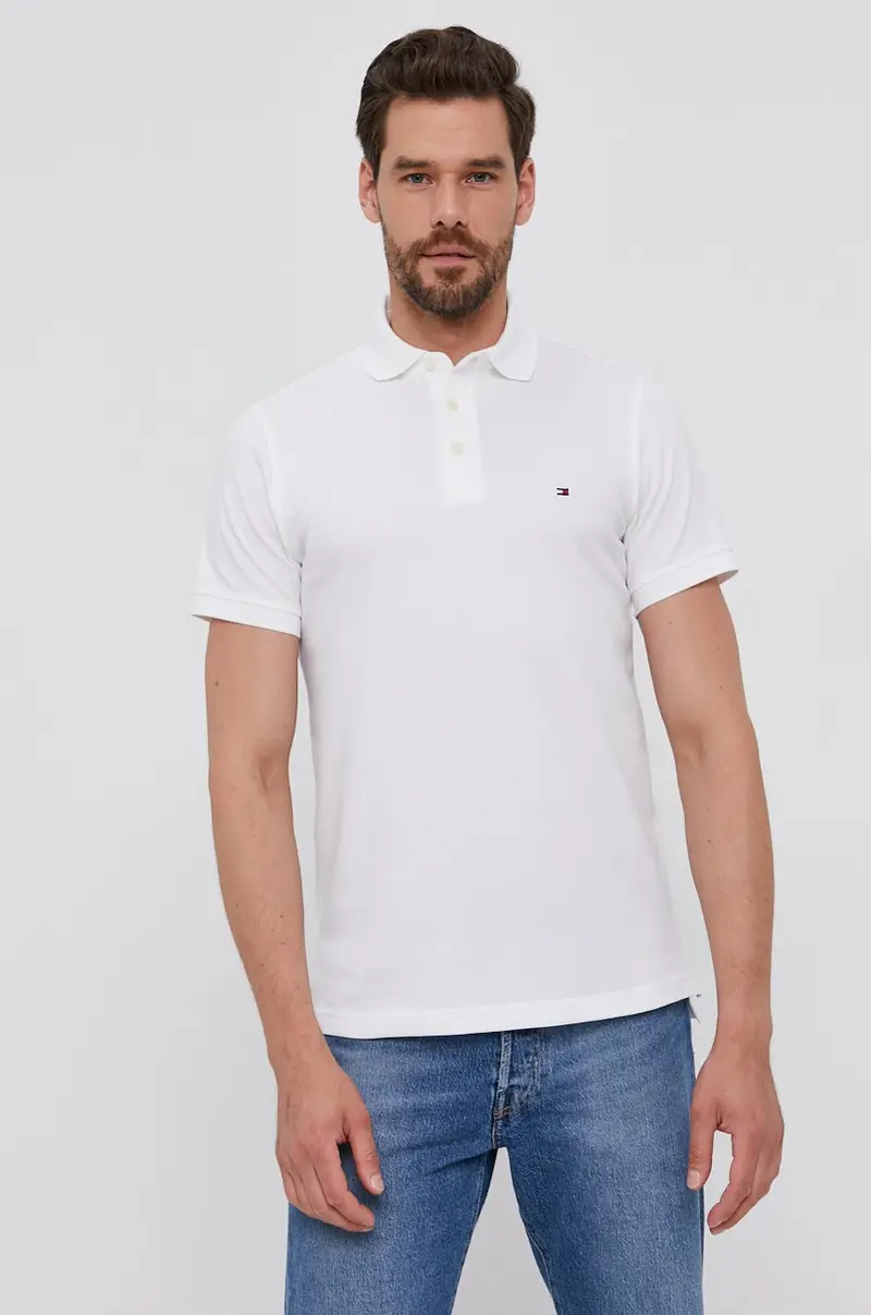 Tommy Hilfiger Polo Uomo Bianco 2217196