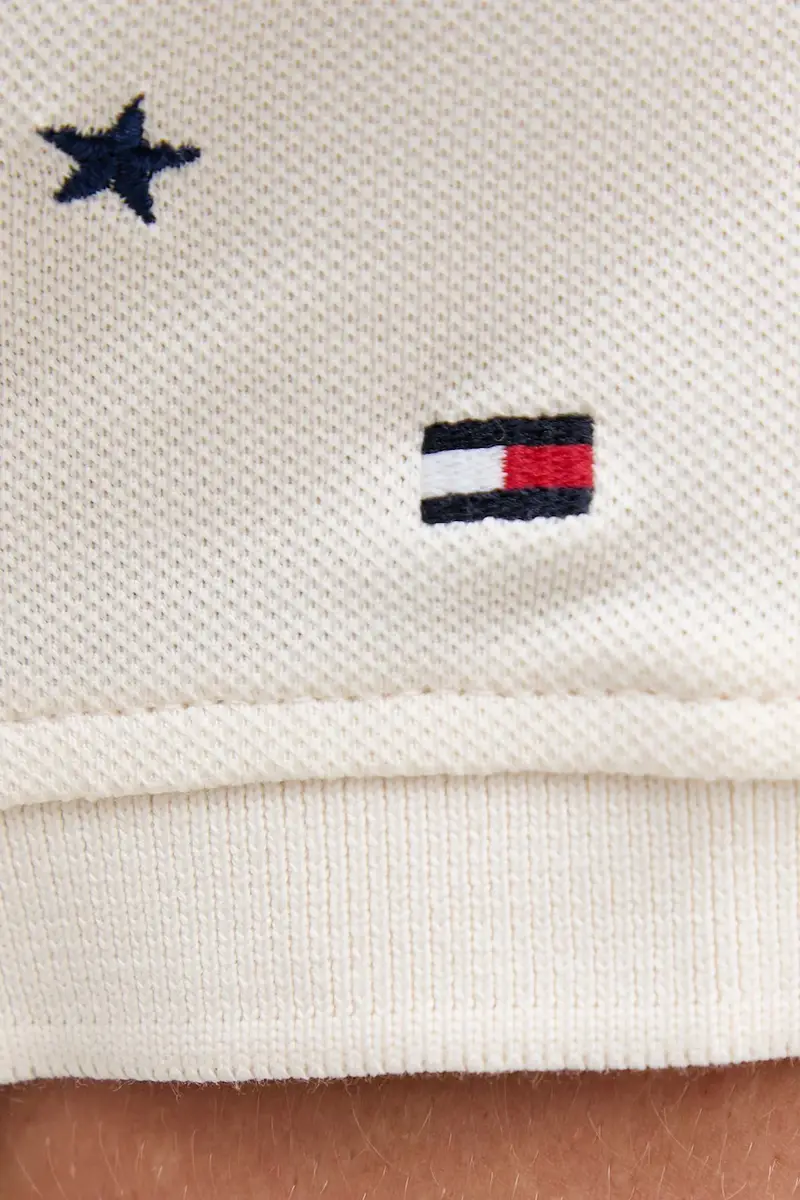 Tommy Hilfiger Polo Uomo Beige 3123363 miniatura 5