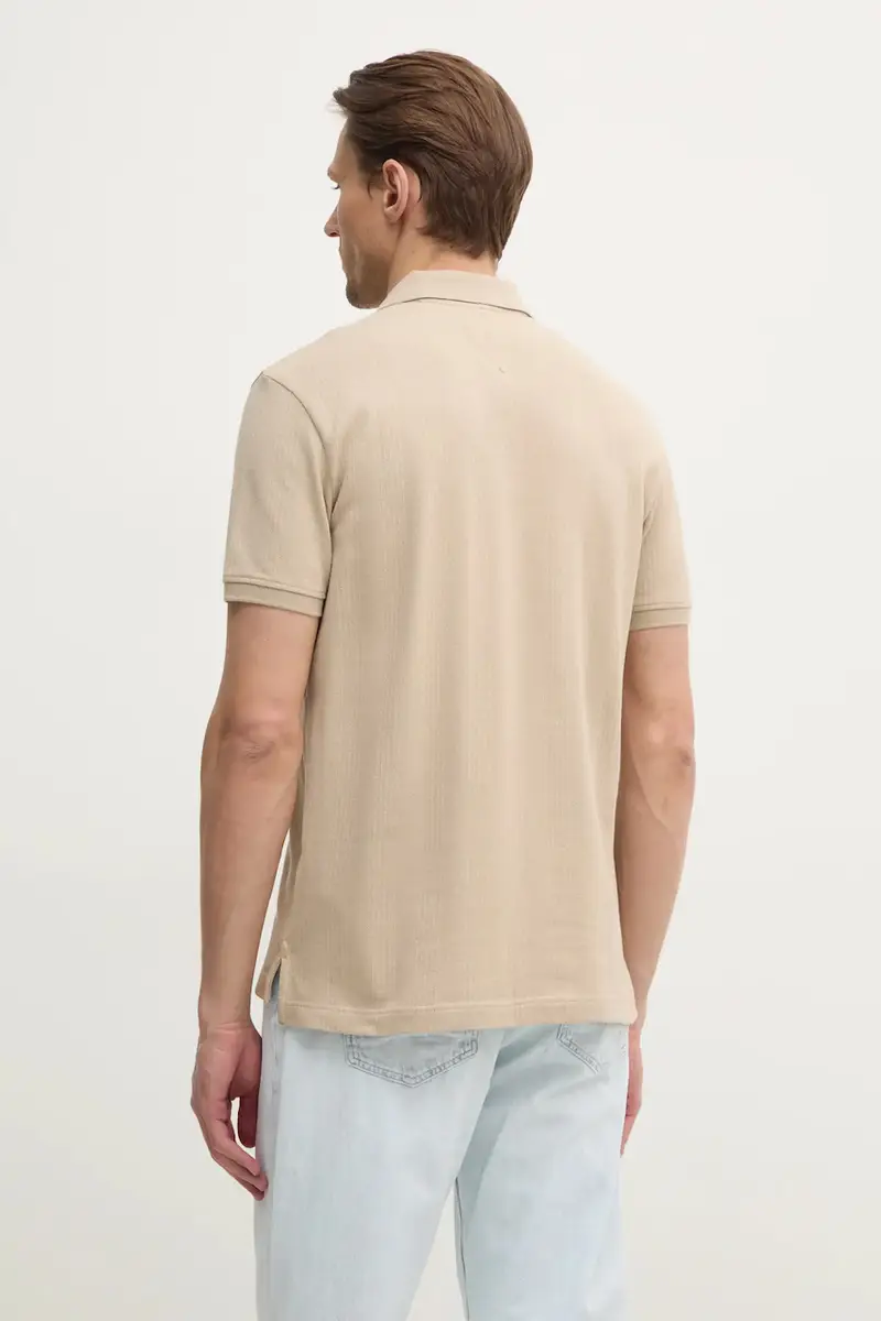 Tommy Hilfiger Polo Uomo Beige 3291863 miniatura 3