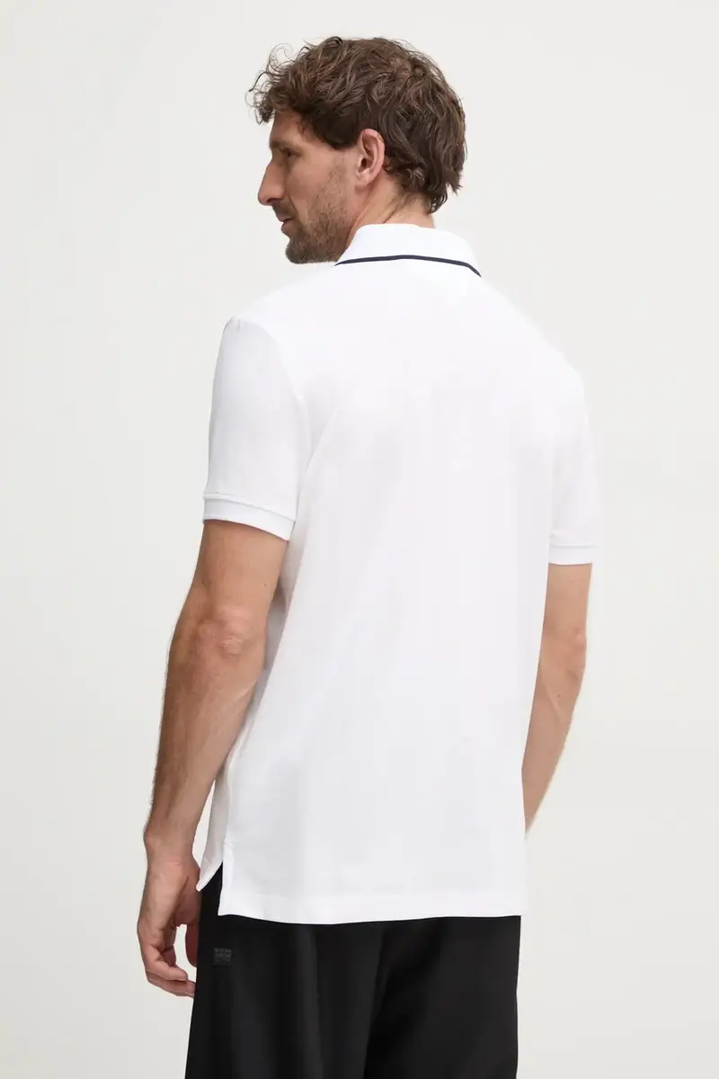 Tommy Hilfiger Polo Uomo Bianco 3300725 miniatura 3