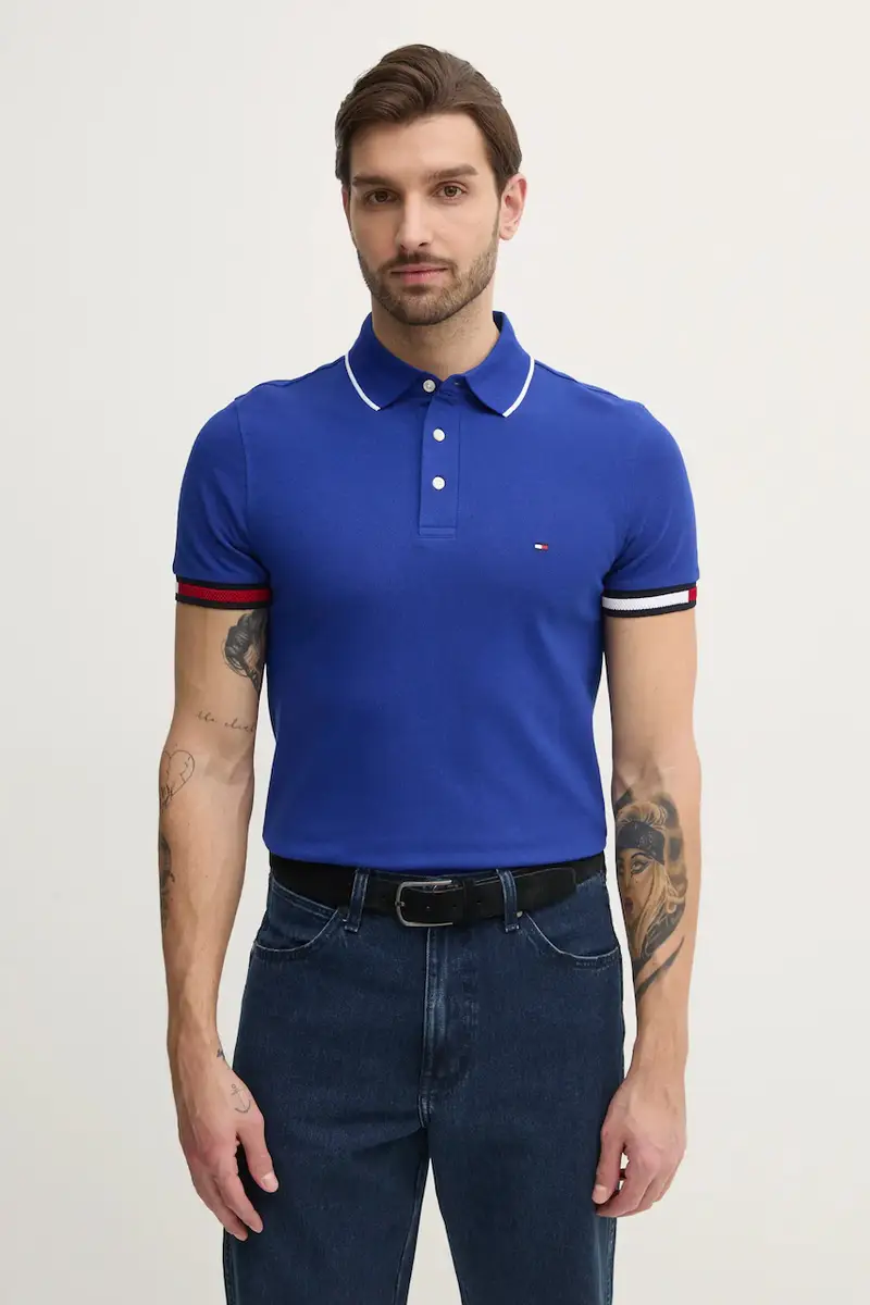 Tommy Hilfiger Polo Uomo Blu 3312317