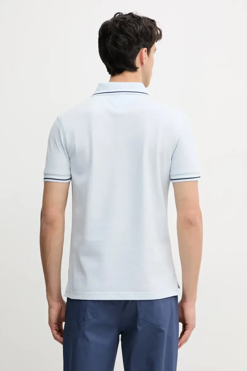 Tommy Hilfiger Polo Uomo Blu 3312901 miniatura 3