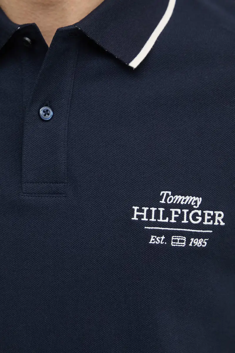 Tommy Hilfiger Polo Uomo Blu 3313827 miniatura 5