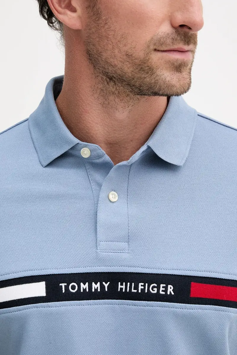 Tommy Hilfiger Polo Uomo Blu 3132278 miniatura 4