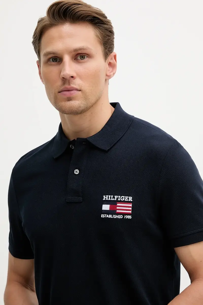 Tommy Hilfiger Polo Uomo Blu 3133735 miniatura 3