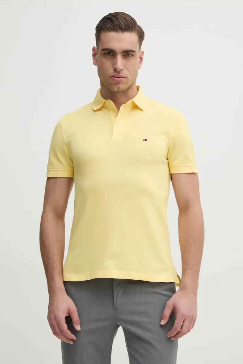 polo uomo colore giallo MW0MW17771