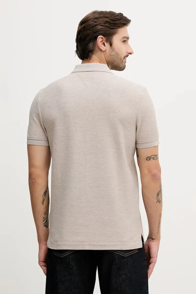 Tommy Hilfiger Polo Uomo Marrone 3918392 miniatura 3