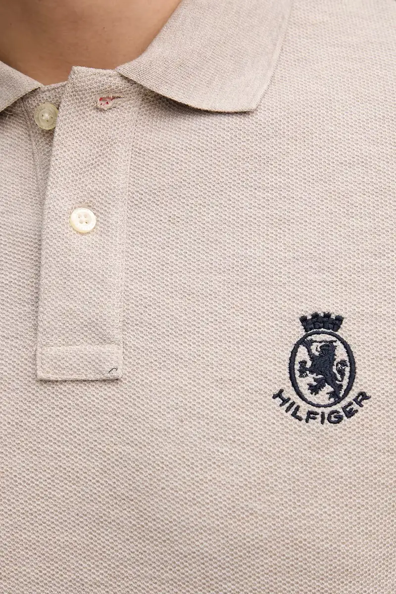 Tommy Hilfiger Polo Uomo Marrone 3918392 miniatura 5