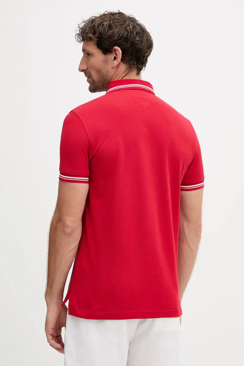Tommy Hilfiger Polo Uomo Rosa 3158414 miniatura 2