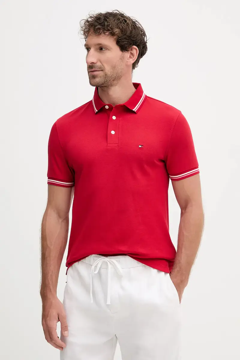 Tommy Hilfiger Polo Uomo Rosa 3158414