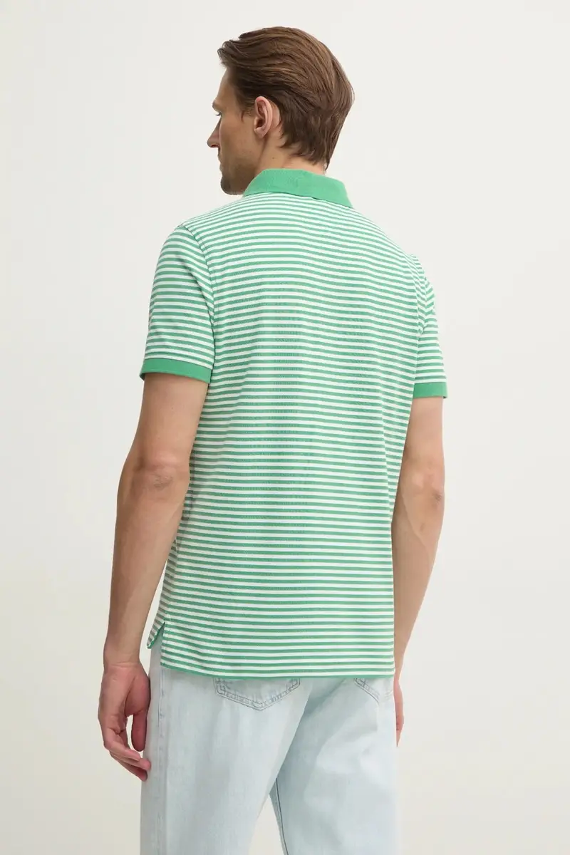 Tommy Hilfiger Polo Uomo Verde 3349083 miniatura 3