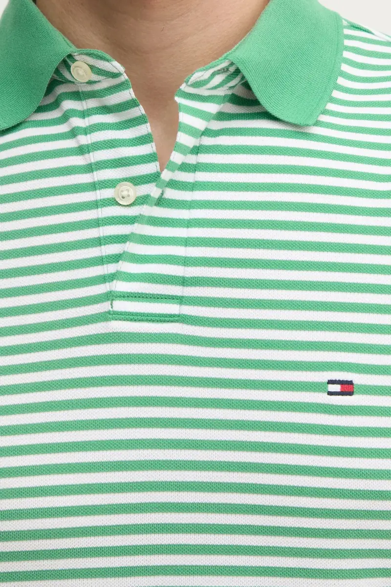 Tommy Hilfiger Polo Uomo Verde 3349083 miniatura 5
