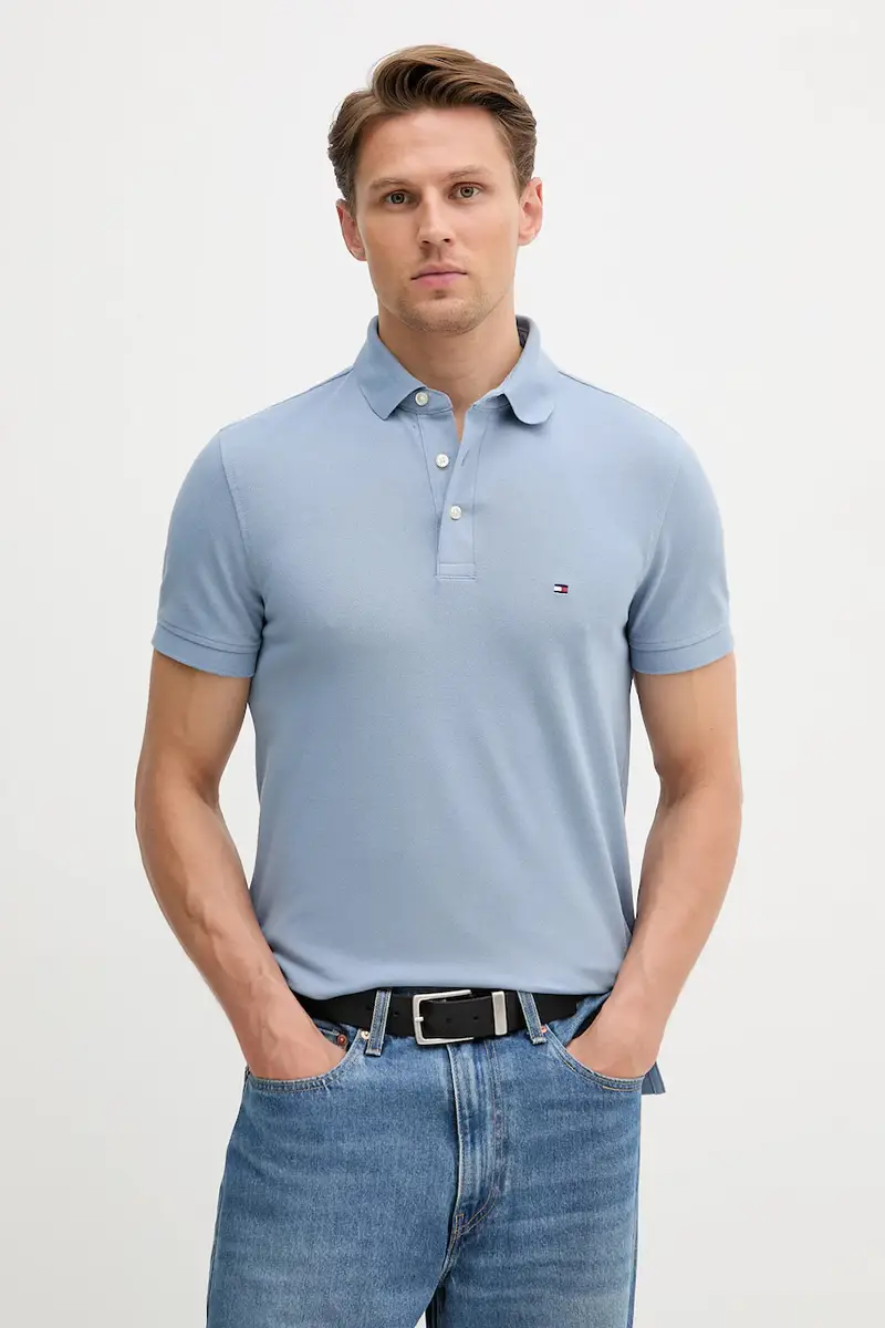 Tommy Hilfiger Polo Uomo Verde 3132353