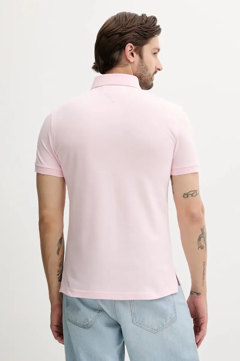 Tommy Hilfiger Polo Uomo Rosa 3157900 miniatura 2