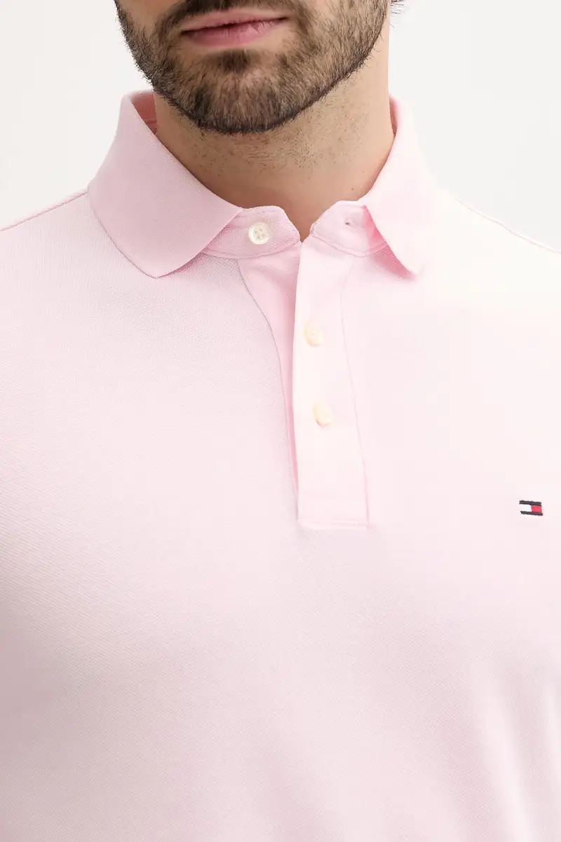 Tommy Hilfiger Polo Uomo Rosa 3157900 miniatura 4