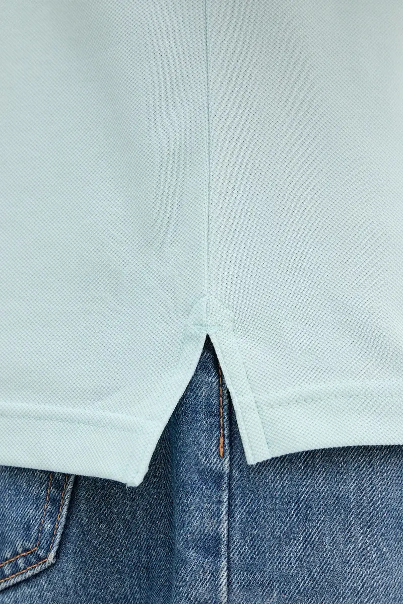 Tommy Hilfiger Polo Uomo Turchese 3158570 miniatura 4