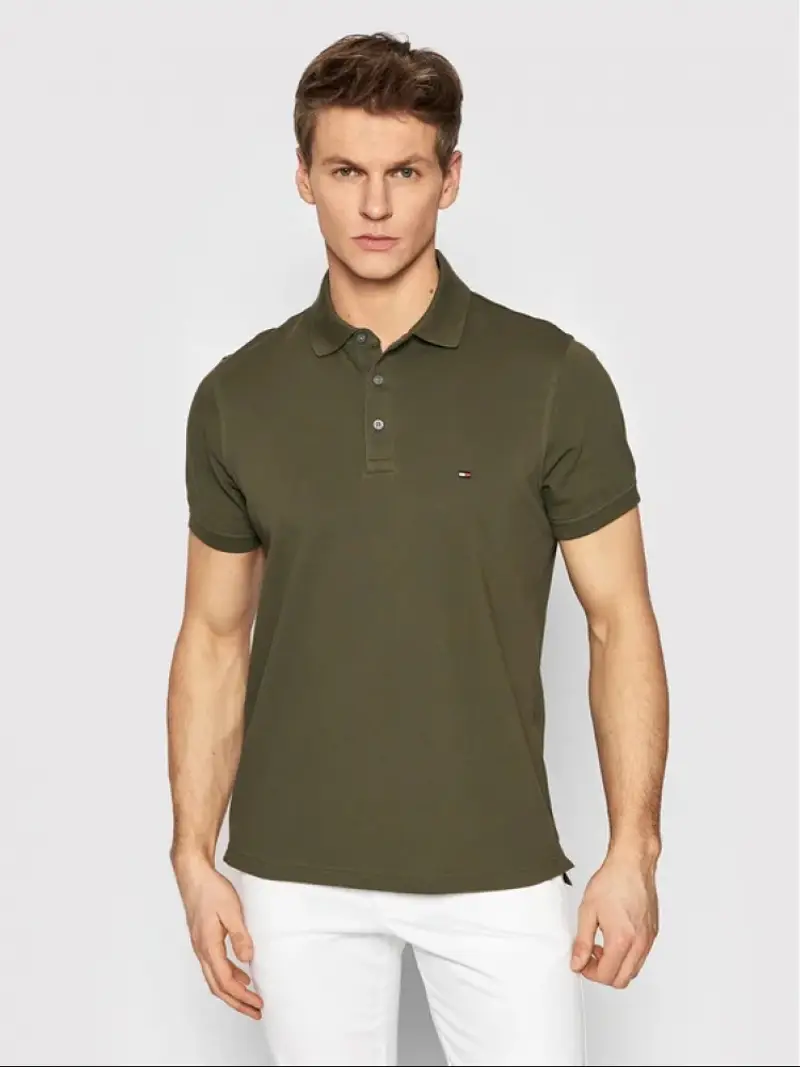 Tommy Hilfiger Polo Uomo Verde 2089696