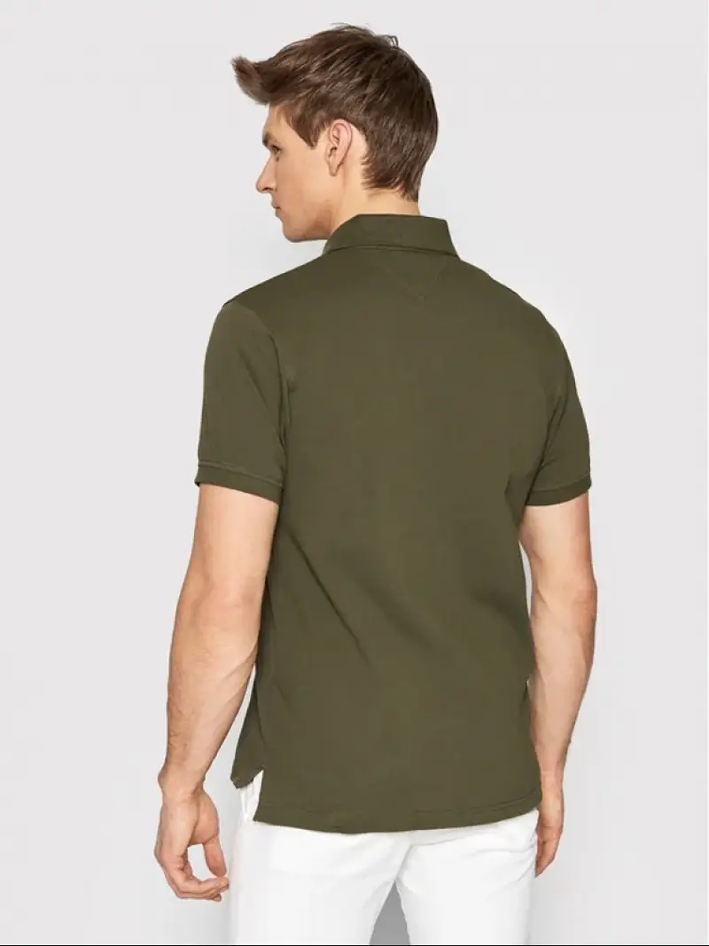 Tommy Hilfiger Polo Uomo Verde 2089696 miniatura 2