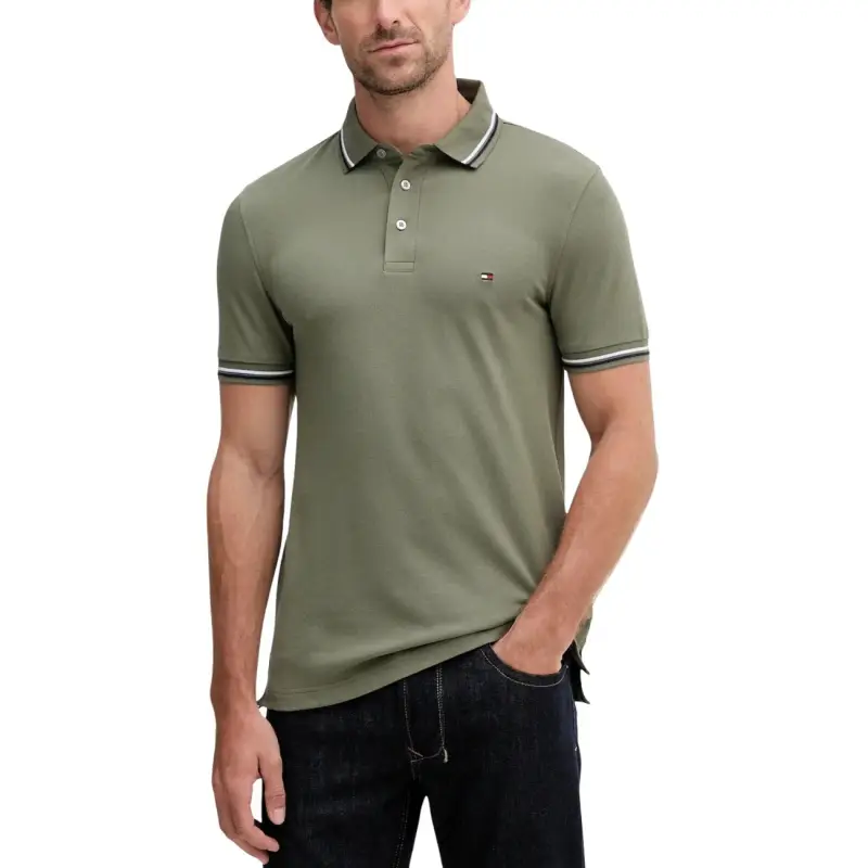 Polo Verde Uomo Autunno/Inverno Tommy Hilfiger - green / S