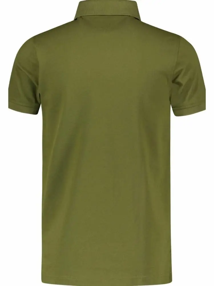 polo verde uomo mini logo miniatura 2