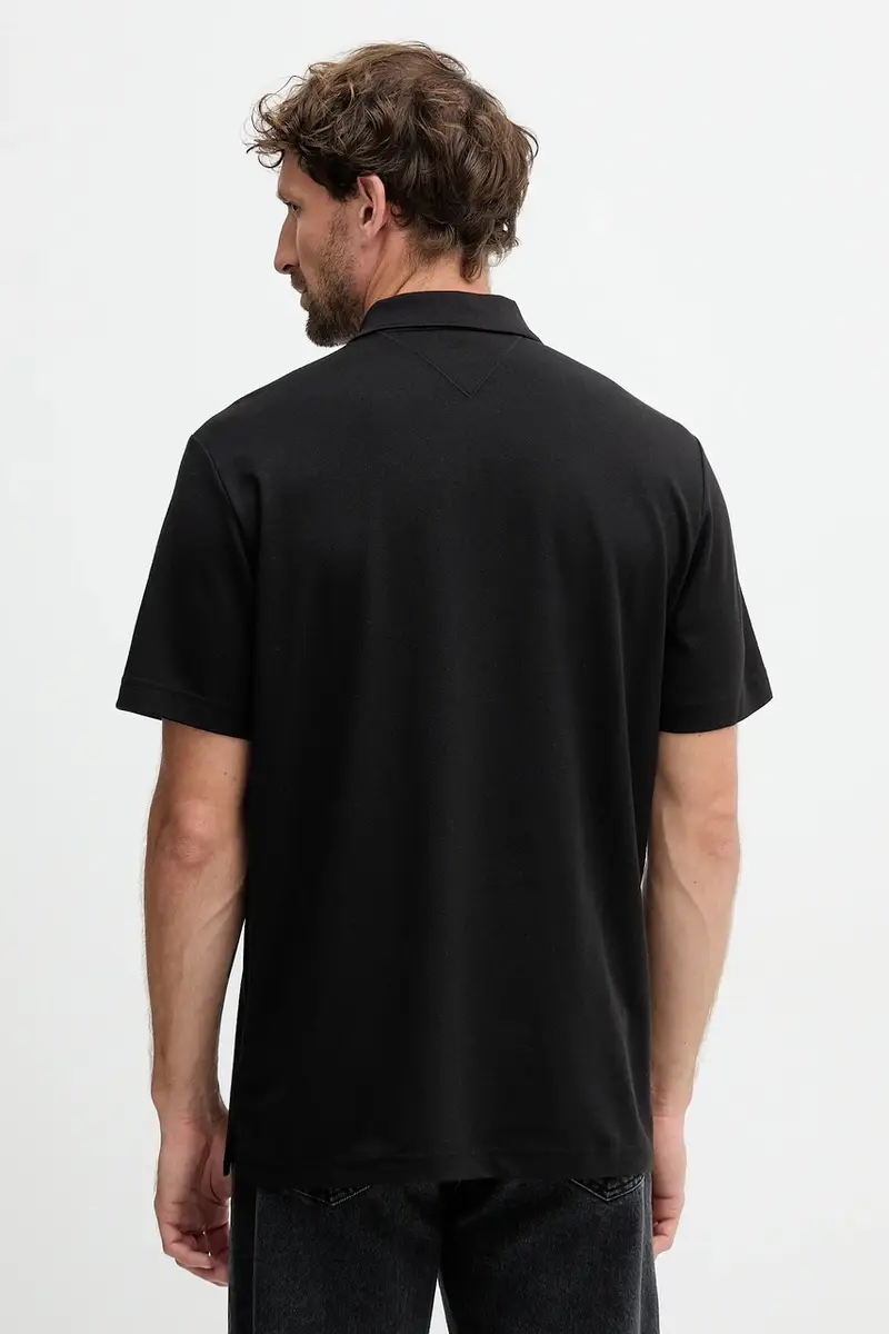 Tommy Hilfiger Polo Uomo Nero 3275901 miniatura 3