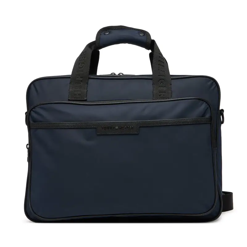 Porta PC Tommy Hilfiger Th Repreve Computer Bag AM0AM13466 Blu scuro