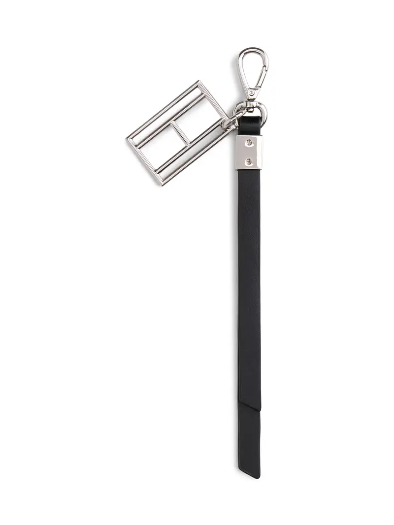 Portachiavi nero / argento miniatura 2