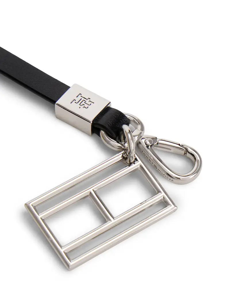 Portachiavi nero / argento miniatura 3