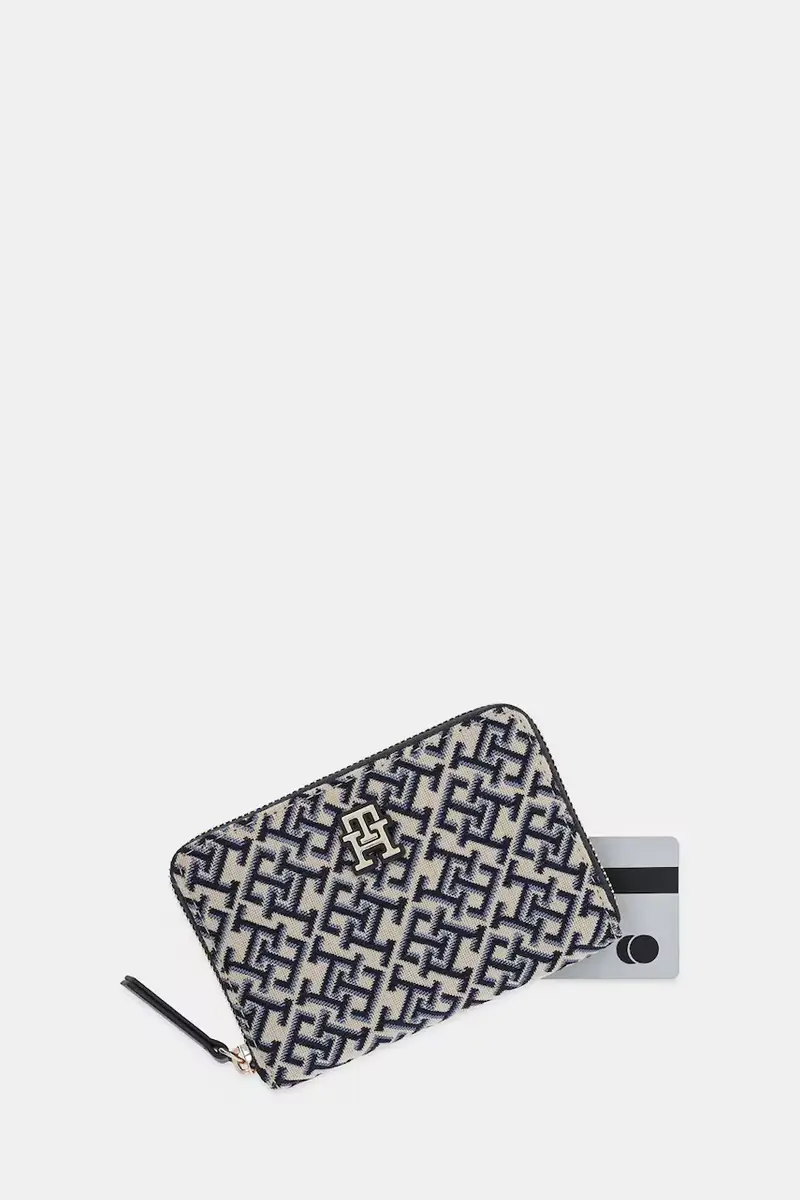 portafoglio donna colore blu navy AW0AW17479 miniatura 3