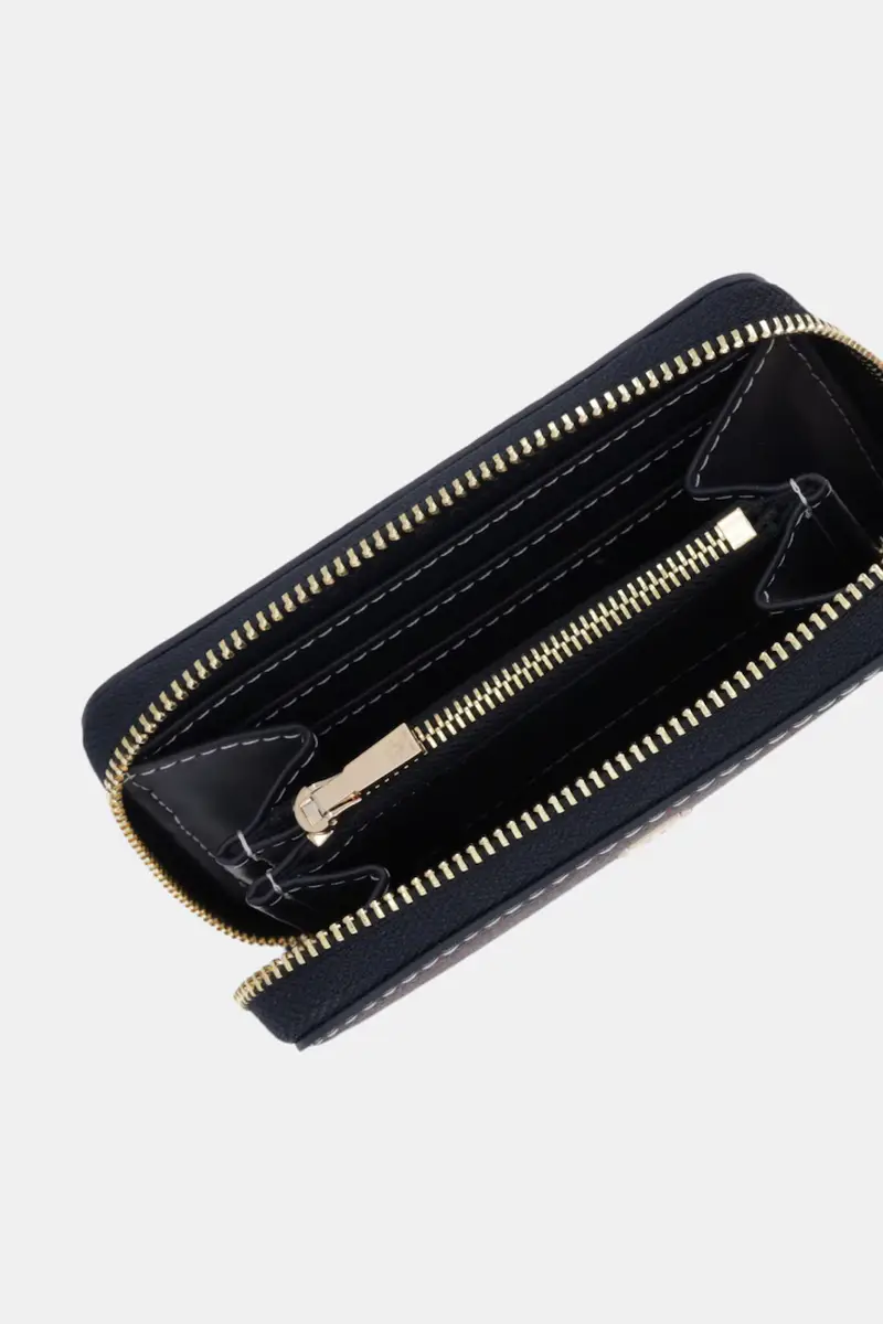 portafoglio donna colore blu navy AW0AW17736 miniatura 4