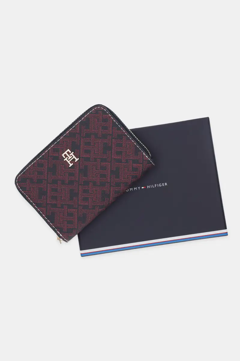 portafoglio donna colore blu navy AW0AW17736 miniatura 5