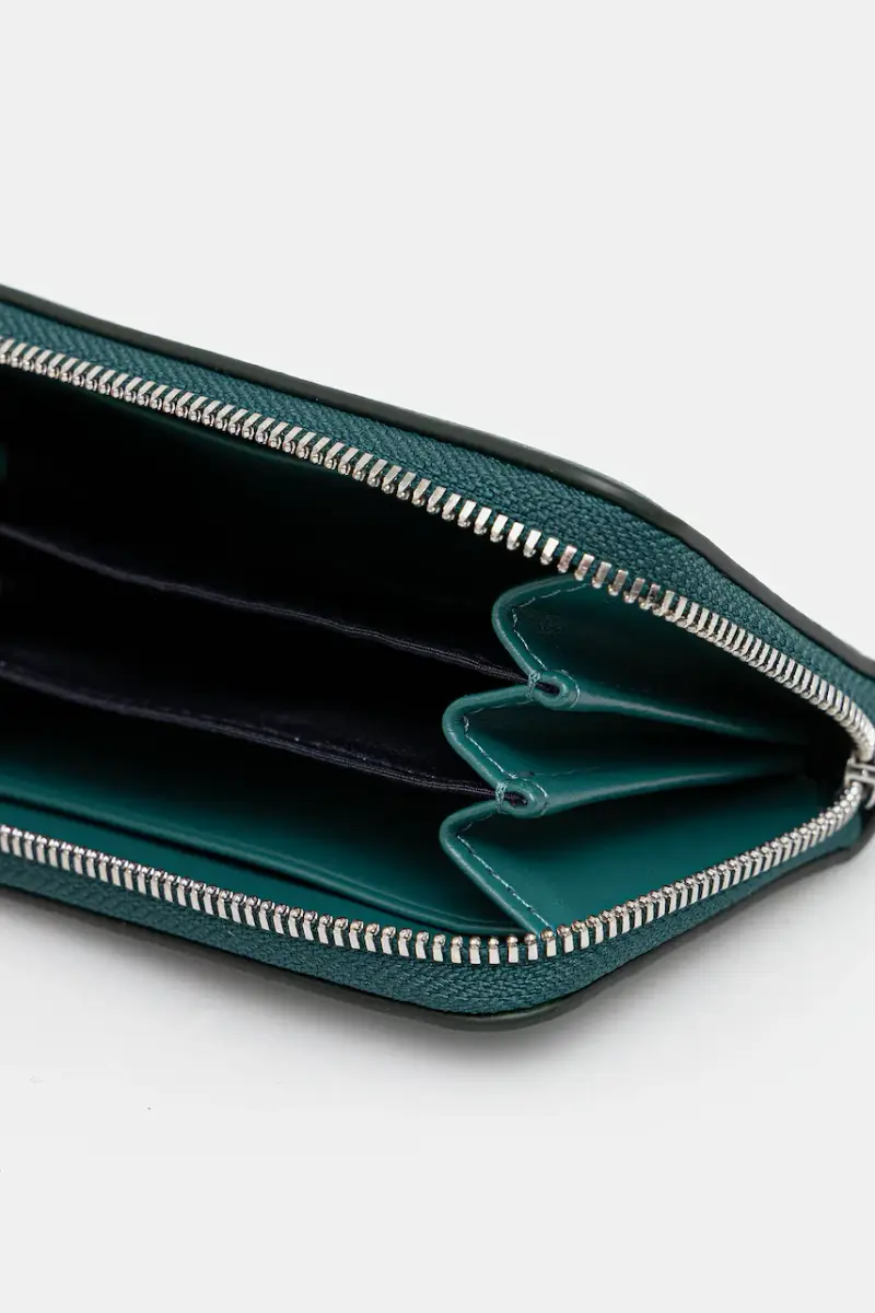 portafoglio donna colore blu navy AW0AW17740 miniatura 3