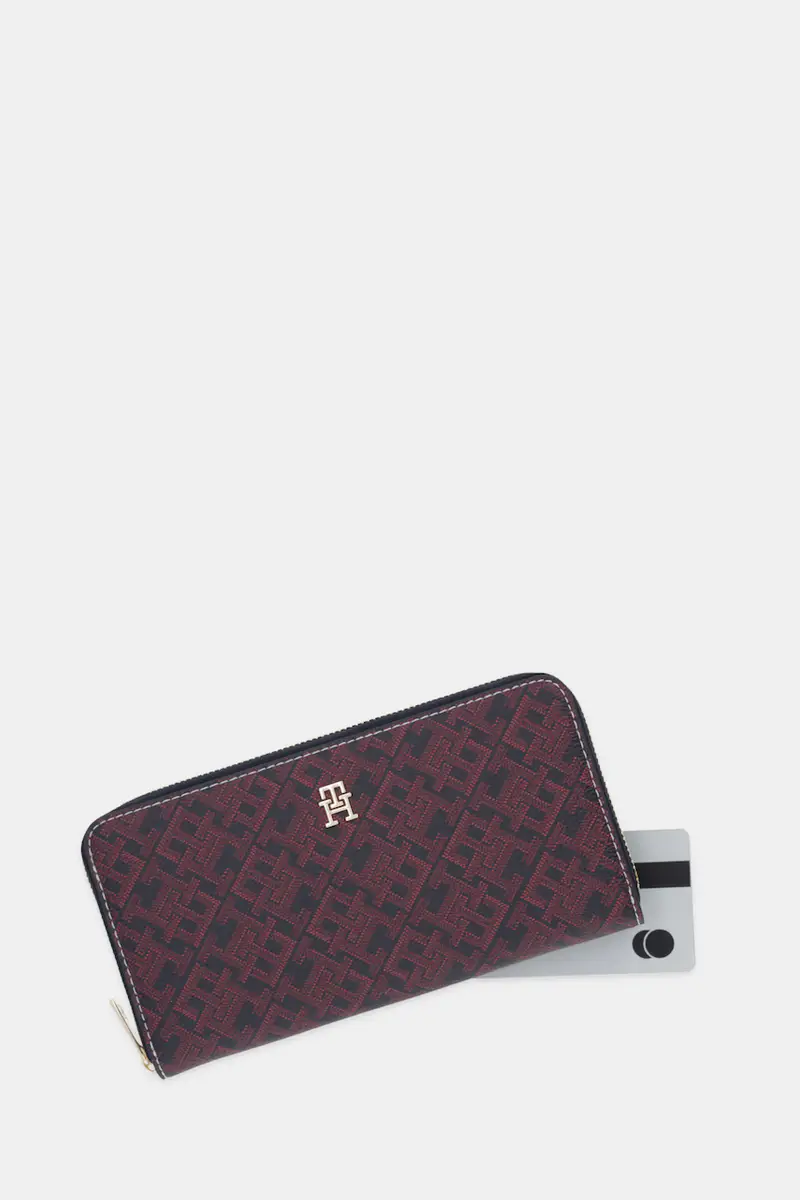 portafoglio donna colore blu navy AW0AW18021 miniatura 3