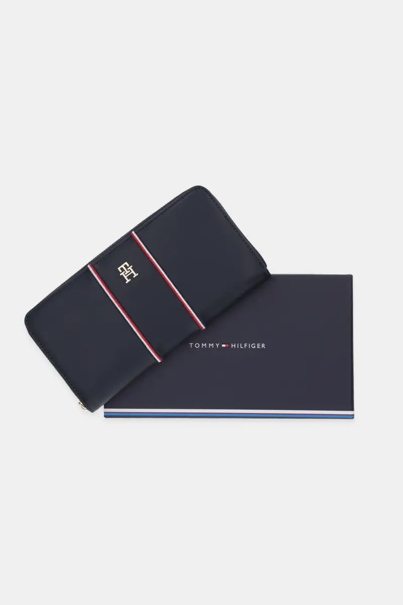 portafoglio donna colore blu navy AW0AW18033 miniatura 5