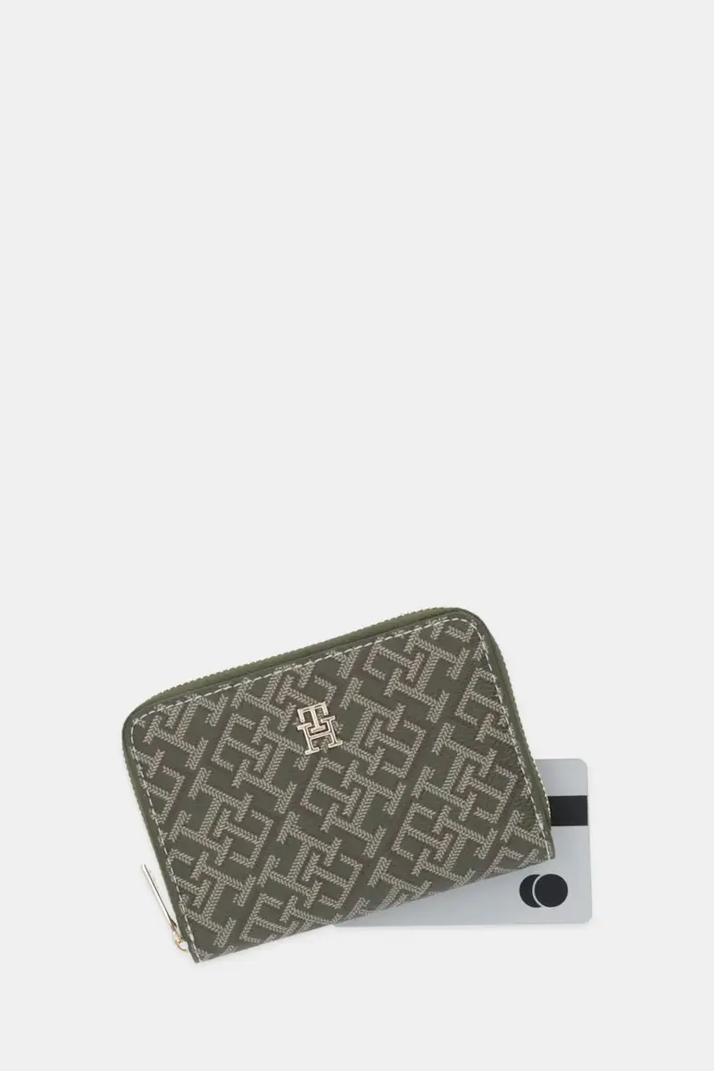 portafoglio donna colore verde AW0AW17736 miniatura 3