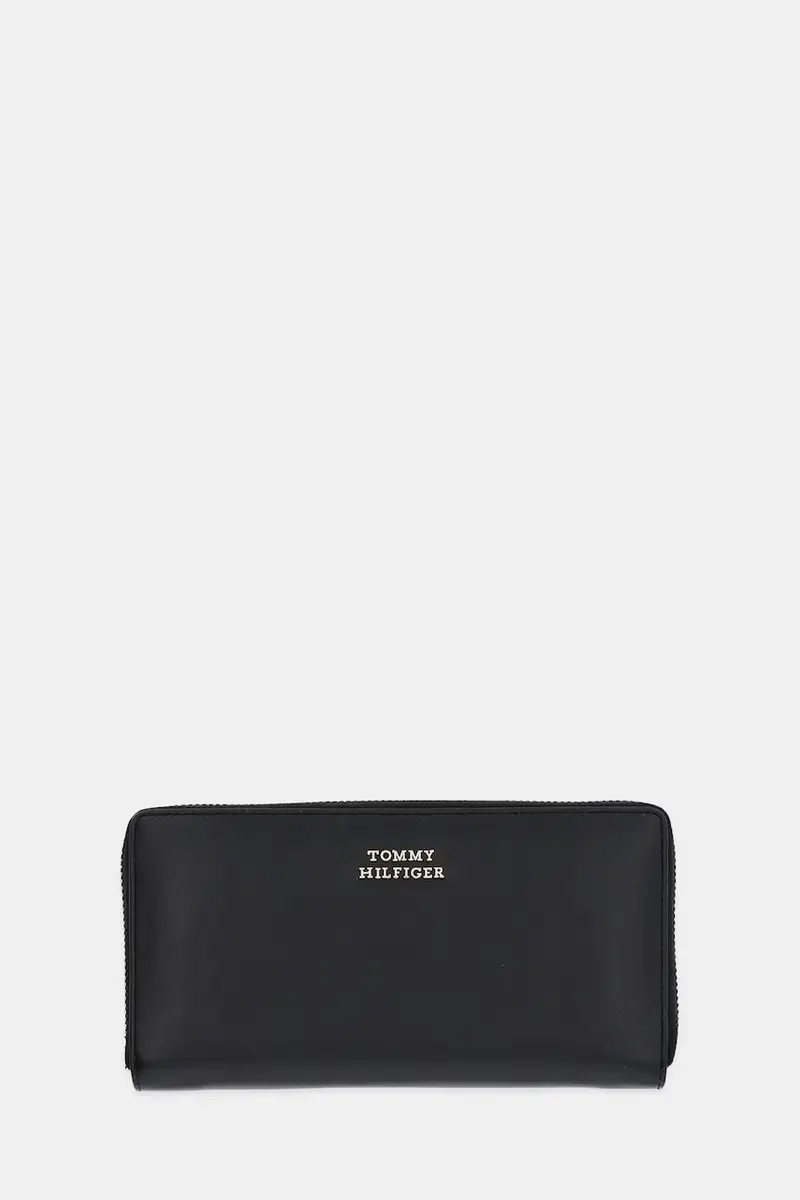 portafoglio in pelle donna colore nero AW0AW17498