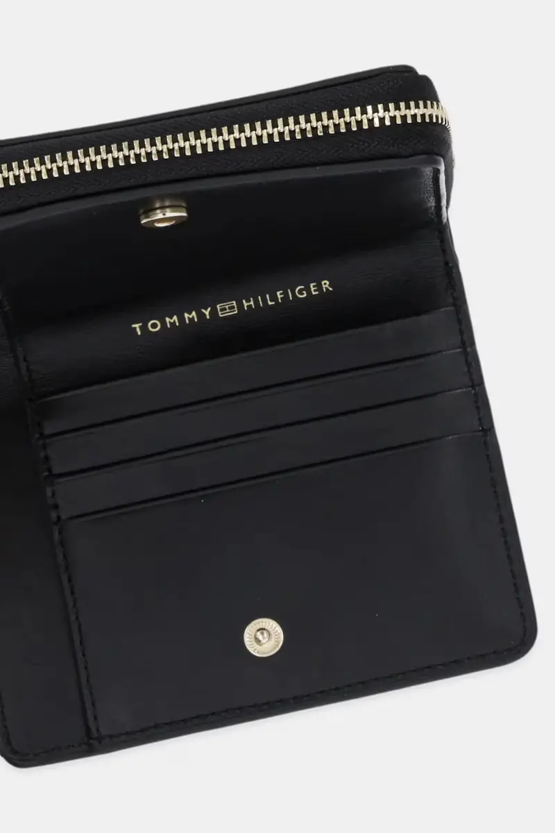 portafoglio in pelle donna colore nero AW0AW17499 miniatura 5