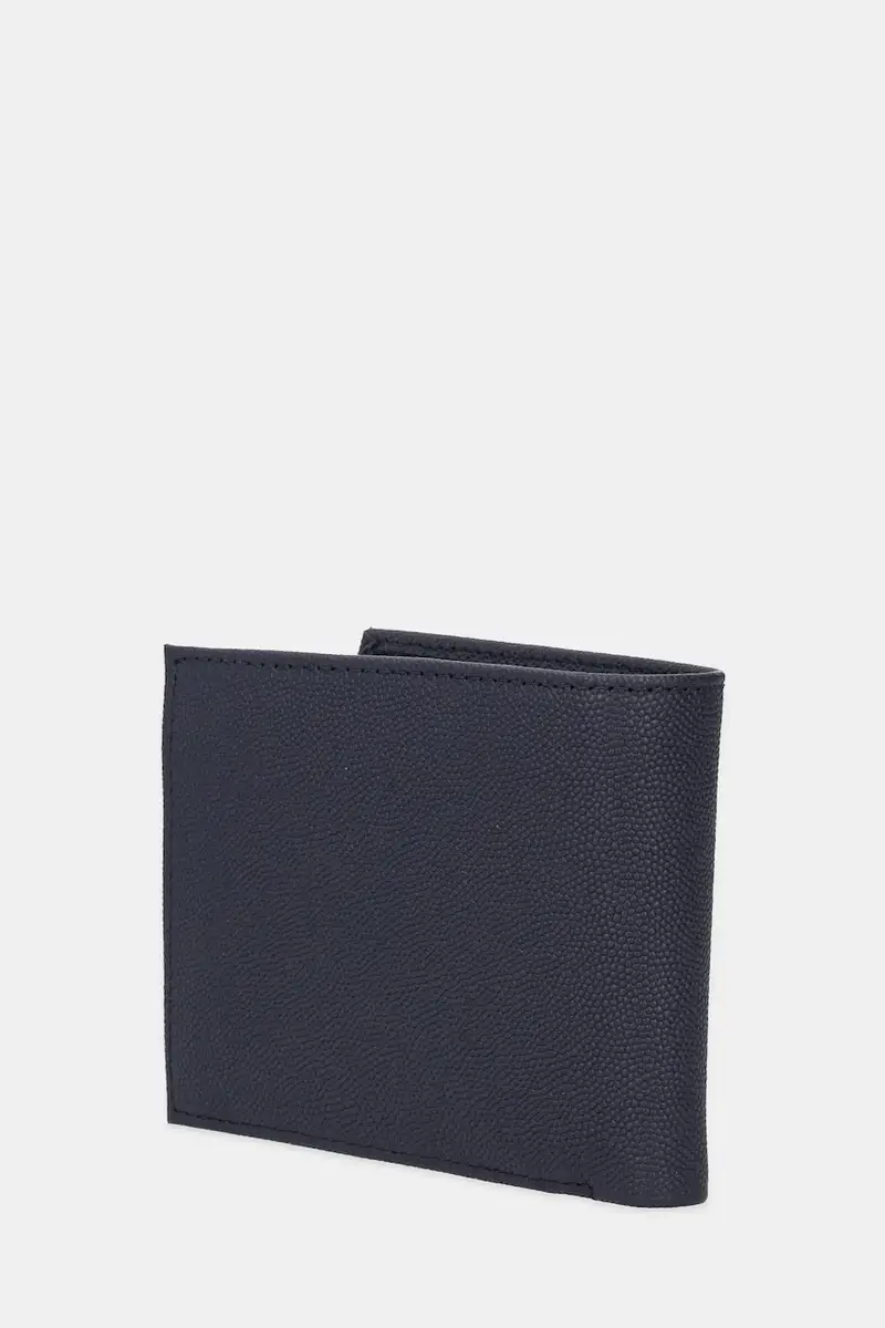 portafoglio in pelle uomo colore blu navy AM0AM13519 miniatura 2