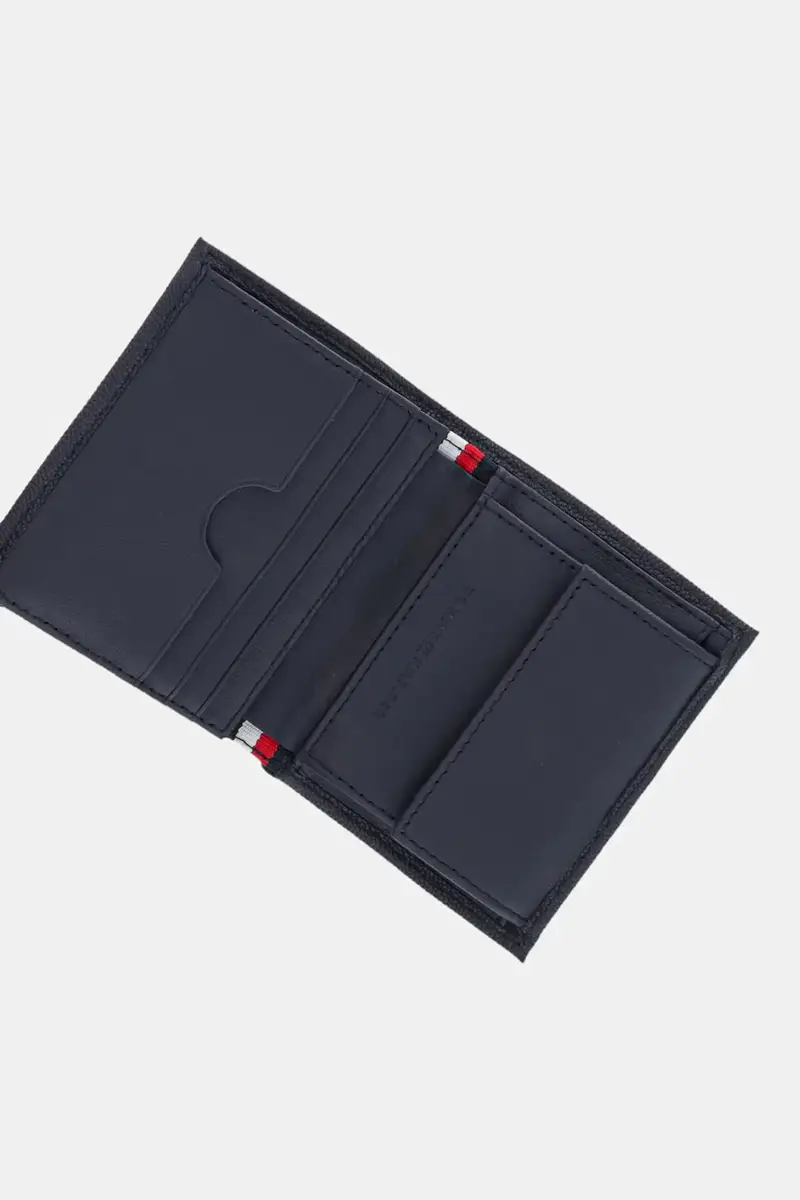 portafoglio in pelle uomo colore blu navy AM0AM13521 miniatura 4