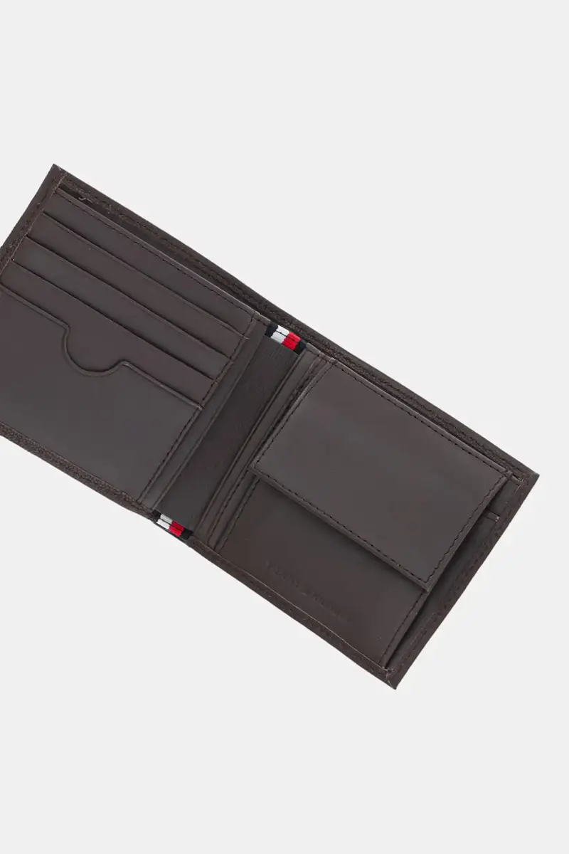 portafoglio in pelle uomo colore marrone AM0AM13519 miniatura 4