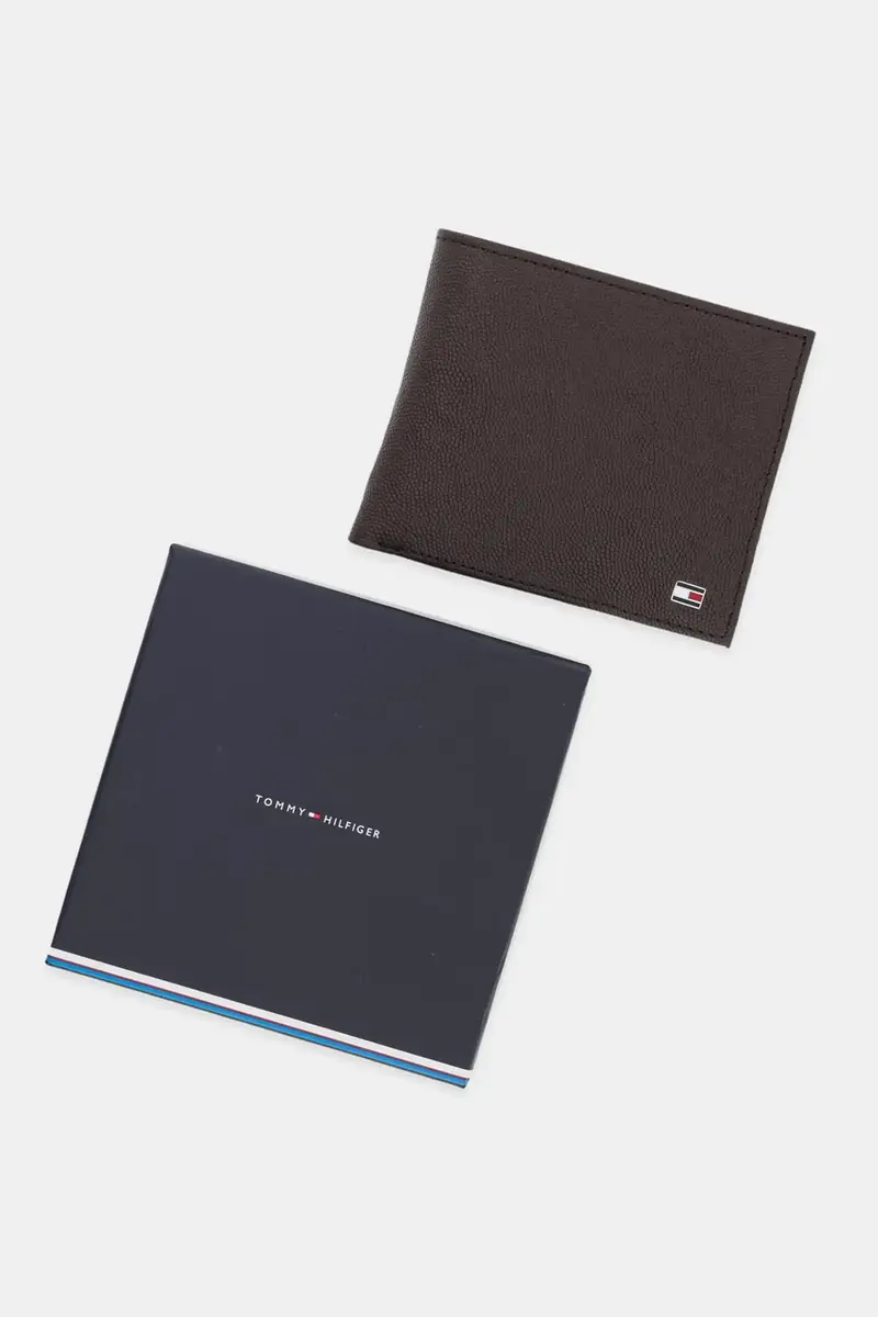 portafoglio in pelle uomo colore marrone AM0AM13519 miniatura 5