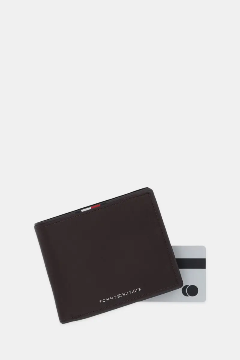 portafoglio in pelle uomo colore marrone AM0AM13741 miniatura 3